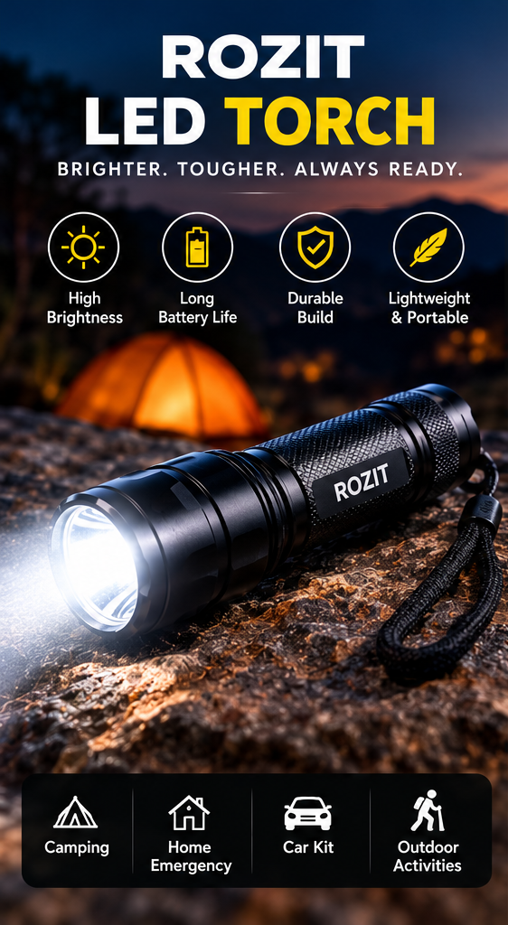 LED Torch Flashlight