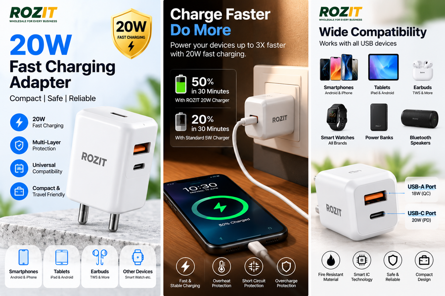 Mobile Charger Adapter 20W
