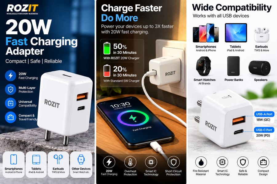 Mobile Charger Adapter 20W