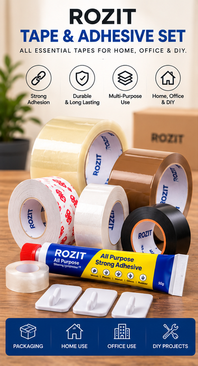 Tape and Adhesive Set