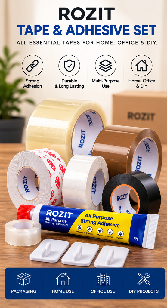 Tape and Adhesive Set