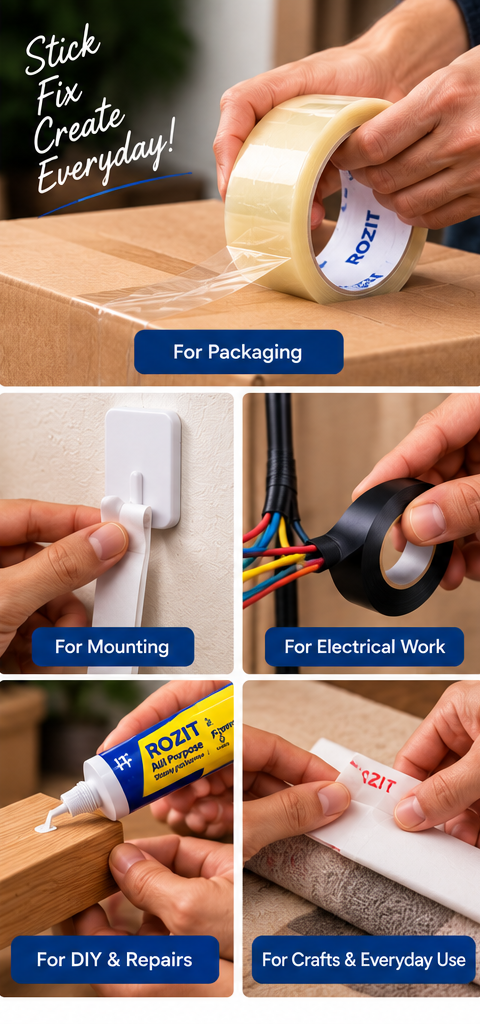 Tape and Adhesive Set