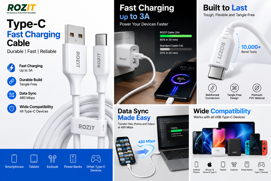 Type-C Fast Charging Cable