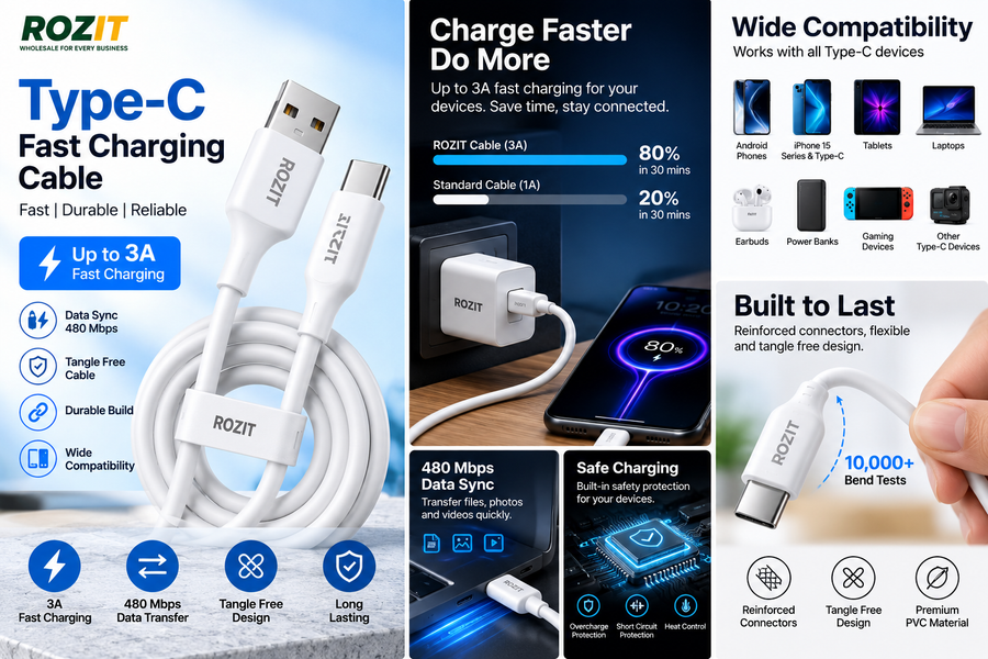 Type-C Fast Charging Cable
